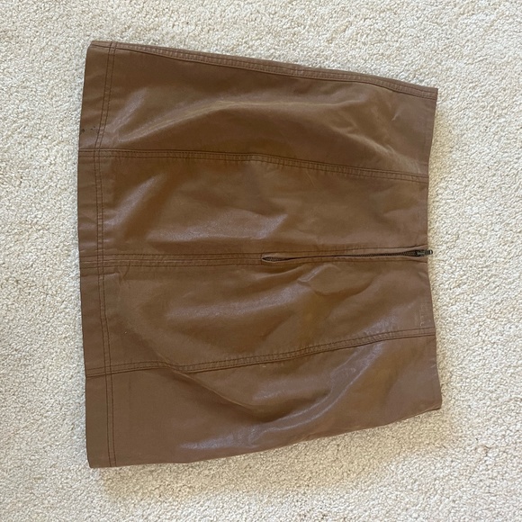 Free People "Suede" Skirt - Picture 2 of 4